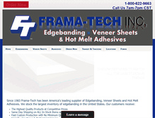Tablet Screenshot of framatech.net